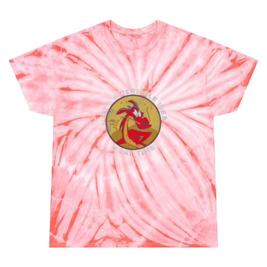 Disney Mulan Mushu That's A Terrible Idea What Time Retro Tie Dye T Shirts, Magic Kingdom Unisex Tie Dye T Shirts Family Birthday Gift