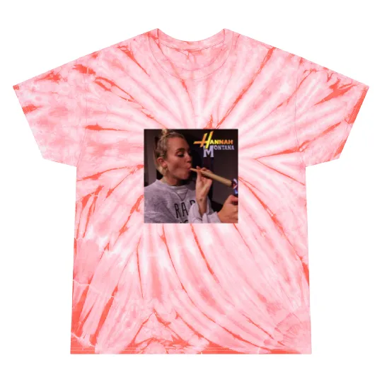Vintage Hannah Montana Tie Dye T Shirts, Disney Hannah Montana Logo