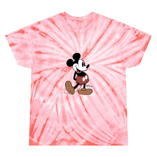 Disney Classic Mickey Mouse Pose Tie Dye T Shirts, Mickey Disneyland Holiday Vacation