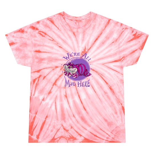 Discover Disney Alice In Wonderland Cheshire Cat We're Tie Dye T Shirts