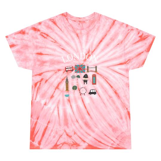 Discover London Tie Dye T Shirts, Unisex Soft and Comfortable Tie Dye T Shirts
