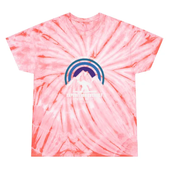 Expedition Everest - Disney Inspired - Animal Kingdom - Ride - Yeti - Unisex Short Sleeve Tie Dye T Shirts - Tie Dye T Shirts