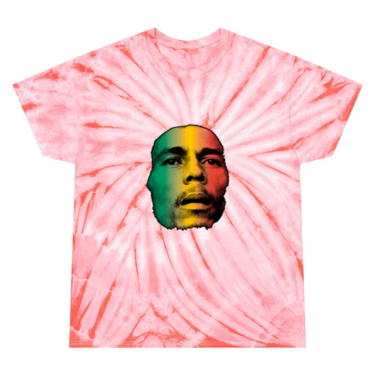Bob Marley Face Tie Dye T Shirts Tie Dye T Shirts