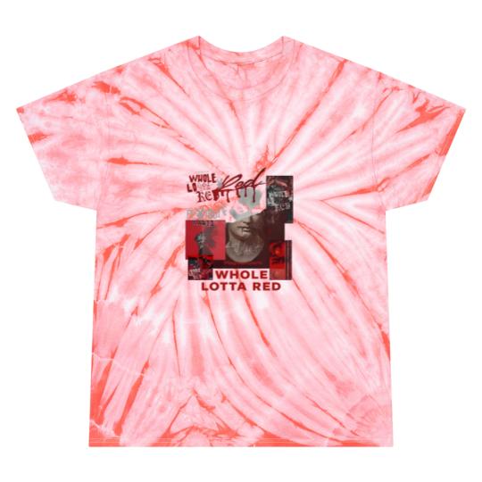 Discover Playboi Carti Whole Lotta Red Album 90s Rap Music Tie Dye T Shirts