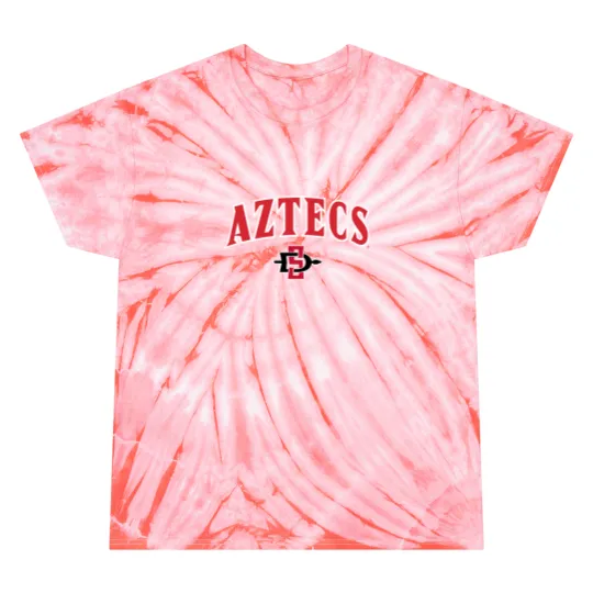 Discover san diego state aztecs arch over logo officially licensed t Tie Dye T Shirts