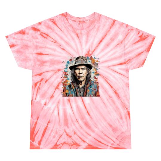 Neil Young - Retro Tie Dye T Shirts