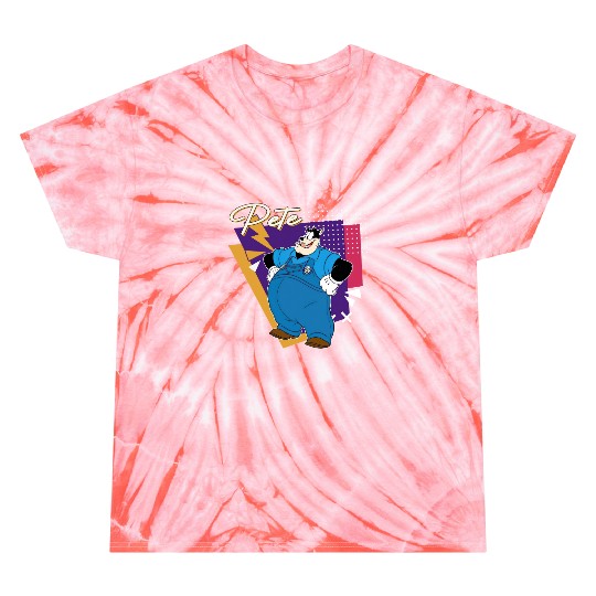 Retro 90s Dogface Pete Disney Ducktales Villains Tie Dye T Shirts
