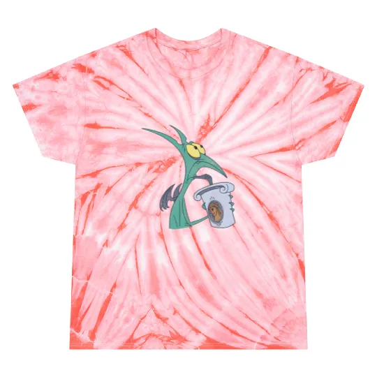 Disney Hercules I Am Panic Distressed Big Chest Portrait Tie Dye T-Shirts