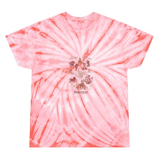 Disney Hercules Titan Map Tie Dye T-Shirts