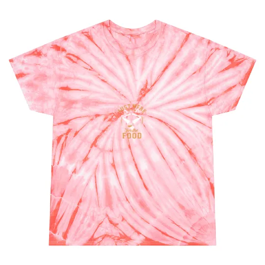 Disney Pocahontas Meeko Just Here For The Food Portrait Tie Dye T-Shirts