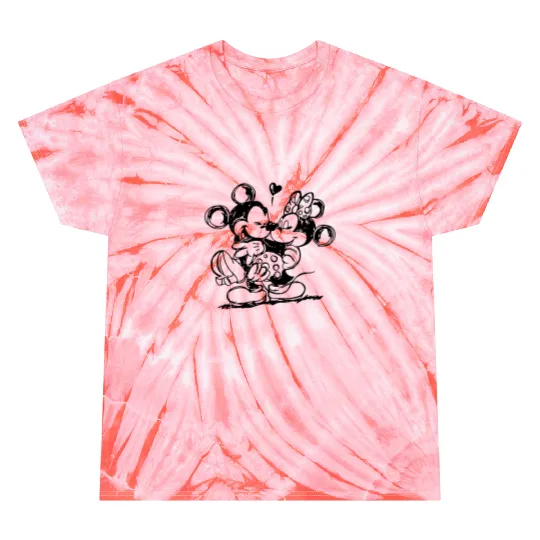 Mickey Love, Minnie Love Tie Dye T Shirts, Disney Love Tie Dye T Shirts, Minnie Mickey Tie Dye T Shirts, Cute Mickey, Cute Minnie Tie Dye T Shirts