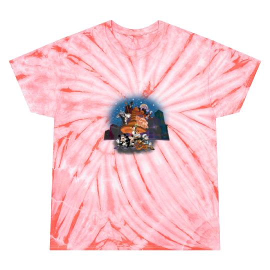 Vintage Mickey's House of Villains Tie Dye T Shirts, Retro Disney Halloween Tie Dye T Shirts, Disney Villians Halloween Party Tees, WDW Magic Kingdom Tie Dye T Shirts