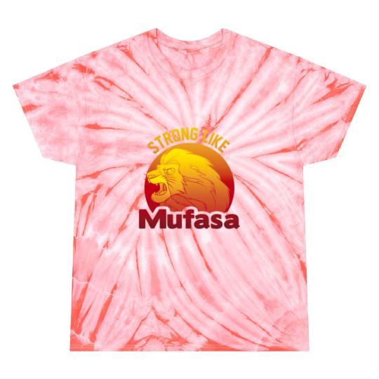 Disney The Lion King Strong Likes Mufasa Sunset Logo Tie Dye T-Shirts