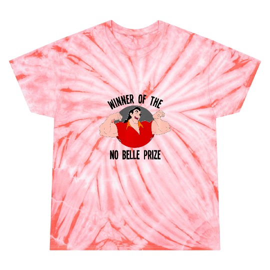 Disney Beauty And The Beast Gaston Winner Of No Belle Prize Premium Tie Dye T-Shirts