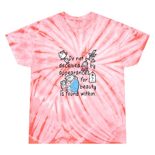 Disney Beauty And The Beast Beauty Is Found Within Tie Dye T-Shirts