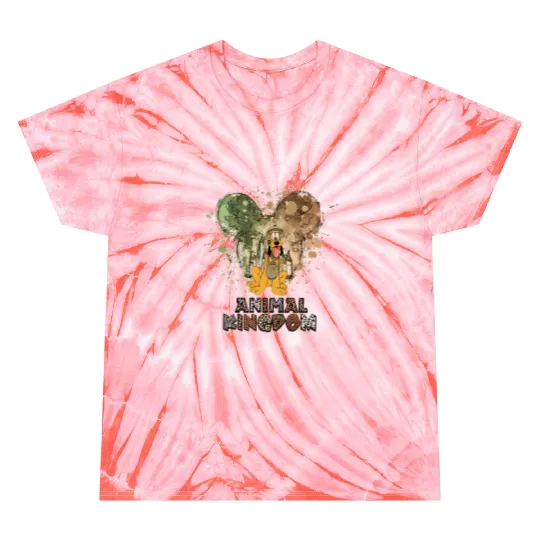 Disney Animal Kingdom Tie Dye T Shirts, Disney Pluto Tie Dye T Shirts, Animal Kingdom Tie Dye T Shirts