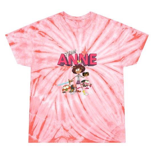 Disney Channel Amphibia Team Anne Pullover Tie Dye T-Shirts