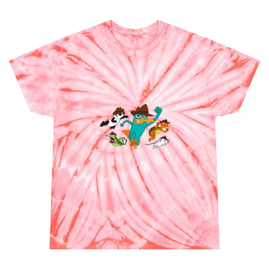 Disney Channel Phineas and Ferb O.W.C.A. Tie Dye T-Shirts