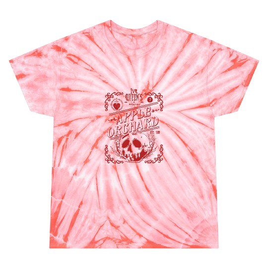 Disney Villains Halloween Evil Queen's Poisoned Apple Tie Dye T Shirts, Disney Tie Dye T Shirts