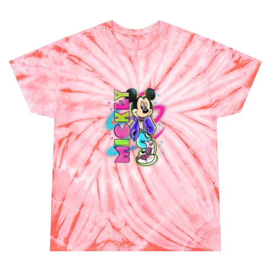 Disney Mickey Mouse Airbrush Tie Dye T-Shirts