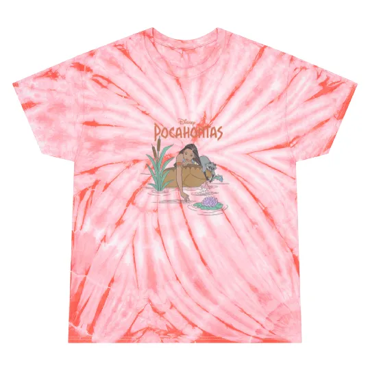 Disney Pocahontas Meeko Afternoon Dreaming Tie Dye T-Shirts