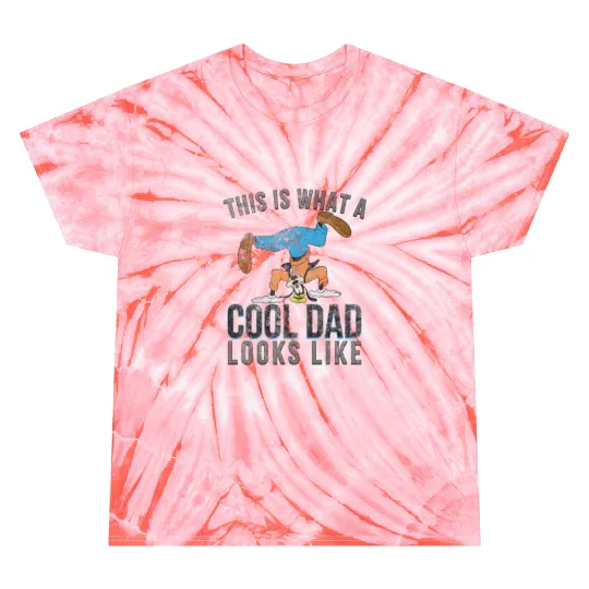 Disney Cool Dad Goofy Premium Tie Dye T-Shirts