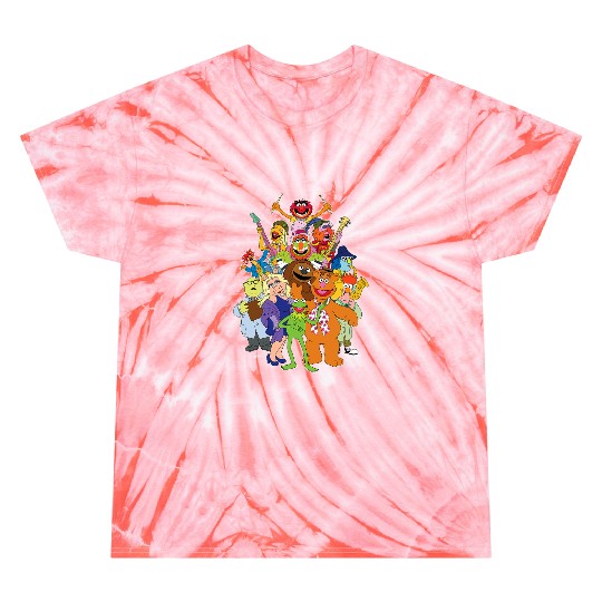 Disney The Muppets Group Tie Dye T-Shirts