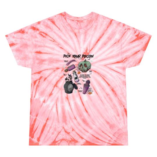 BVintage Retro Pick Your Poison Disney Halloween  Tie Dye T Shirts, Disney Villains
