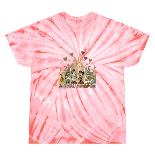 Disney Animal Kingdom Tie Dye T Shirts, Magic Kingdom Tie Dye T Shirts, Disney Leopard Print