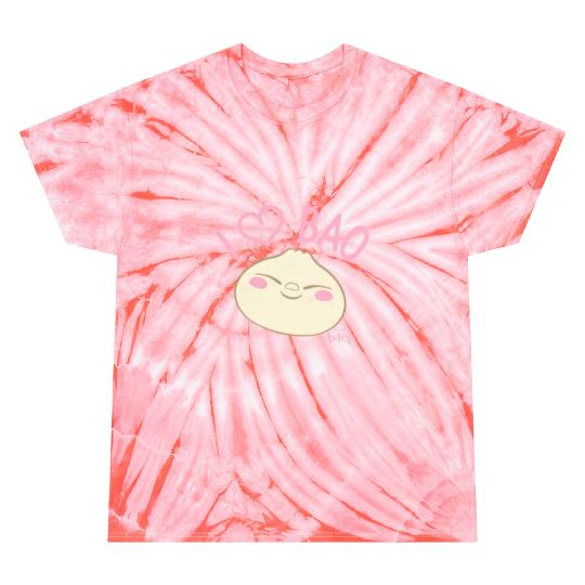 Disney Pixars Bao I Heart Bao Smiling Dumpling Vintages Tie Dye T-Shirts