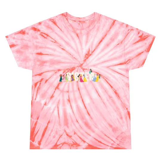 Disney Princess Squad Sister Family Trip Vacation Reunion Tie Dye T-Shirts