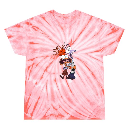 Discover Disney and Pixars Inside Out 2 Toony Colors anxietys Fear Tie Dye T-Shirts