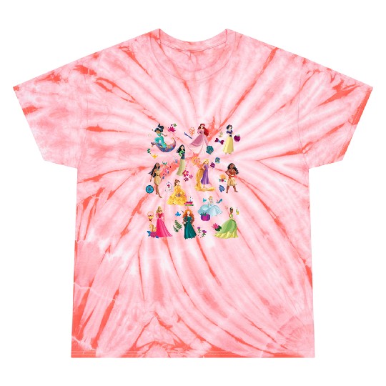Discover Disney Princess Magical Print Tie Dye T-Shirts
