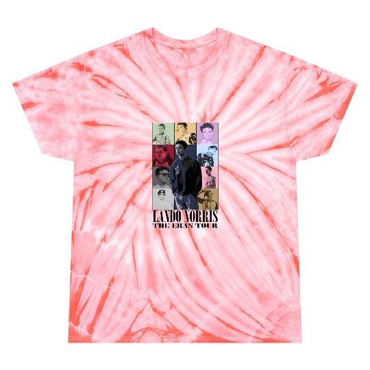 Lando Norris Eras Tour Inspired Tie Dye T Shirts