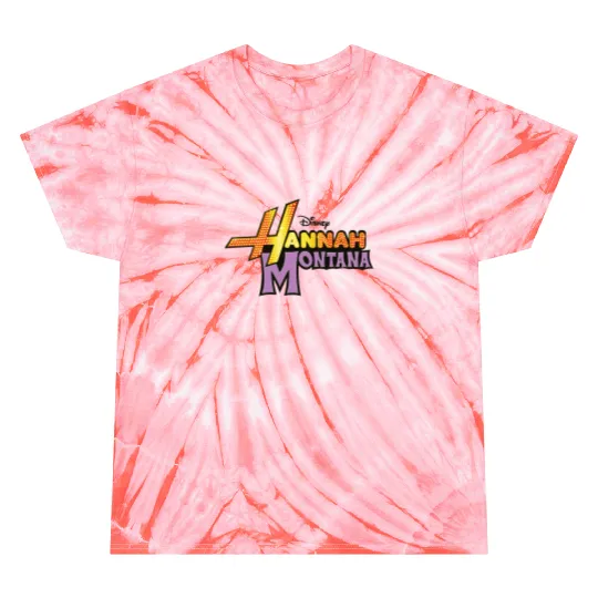 Hannah Montana Tie Dye T Shirts, Disney Hannah Montana Logo
