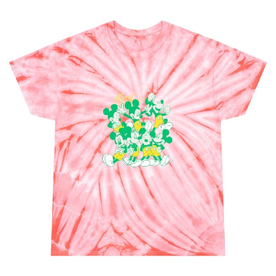 Discover Disney Mickey Mouse Retro Poses Tie Dye T-Shirts