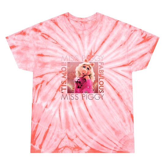 Disney The Muppets Miss Piggy Tis Moi Fabulous Tie Dye T-Shirts
