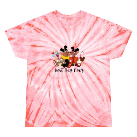 Best Day Ever Jaq and Gus Gus Tie Dye T Shirts, Disney Trip Tie Dye T Shirts, Disneyland Cinde Tie Dye T Shirts, Disney Mice Tie Dye T Shirts