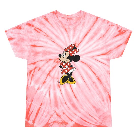 Kids Disney Mickey And Friends Minnie Pretty Face Toddler Youth Tie Dye T-Shirts