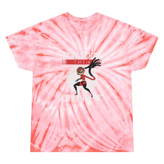 Disney and Pixars The Incredibles Elastigirl Stretched Thin Tie Dye T-Shirts