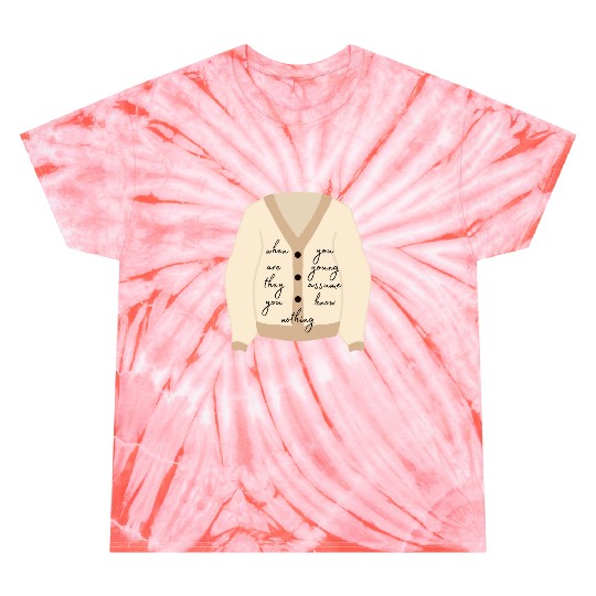 Discover Cardigan Taylor Tie Dye T-Shirts