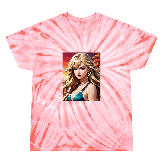 Discover Taylor Anime Tie Dye T-Shirts