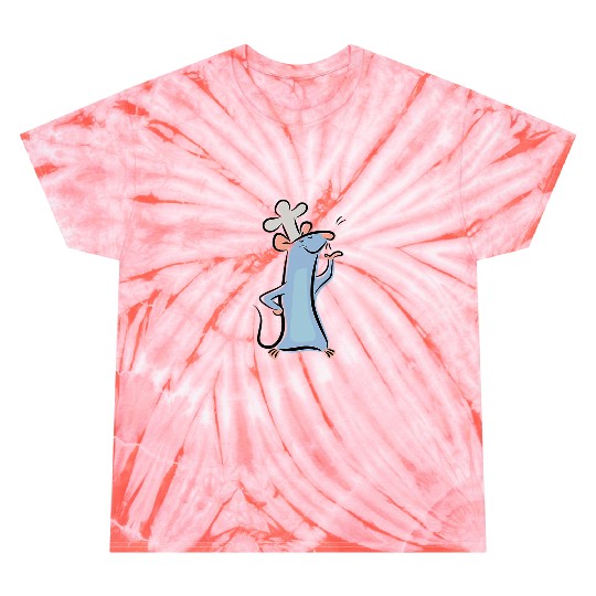 disney Pixars ratatouille chef remy watercolor Tie Dye T-Shirts