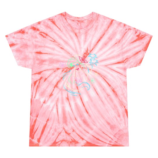 Discover disney little mermaid ariel neon lights graphic Tie Dye T-Shirts