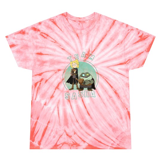 Disney Channel Amphibia Team Sasha Tie Dye T-Shirts