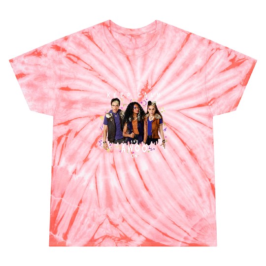 Discover Disney Channel Zombies 2 Keep Calm and Awoo On Tie Dye T-Shirts
