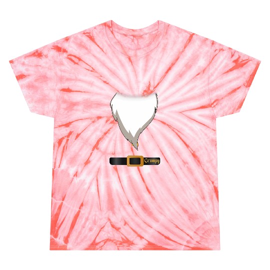 Disneys Halloween Seven Dwarfs Grumpy Costume Tie Dye T-Shirts