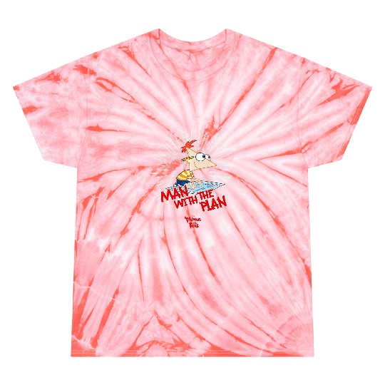Disneys phineas and ferb plan man premium Tie Dye T-Shirts
