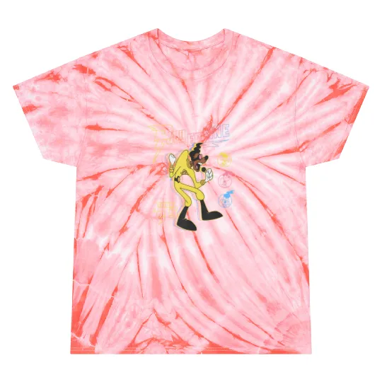 Disneys A Goofy Movie Powerline Tour 95 Retro Neon Tie Dye T-Shirts