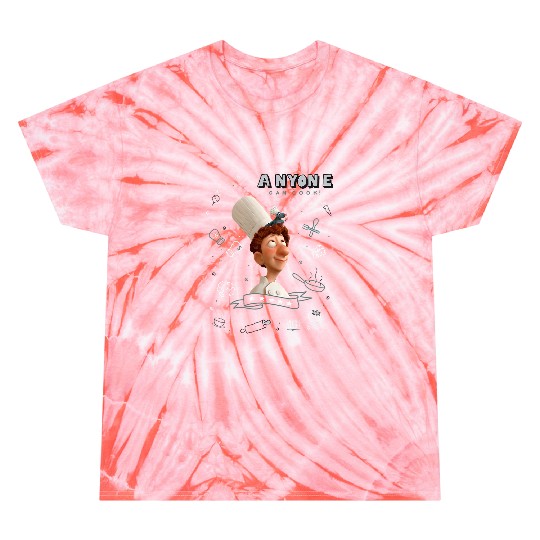 Disneys Pixars Ratatouille Remy Linguini Anyone Can Cook Tie Dye T-Shirts